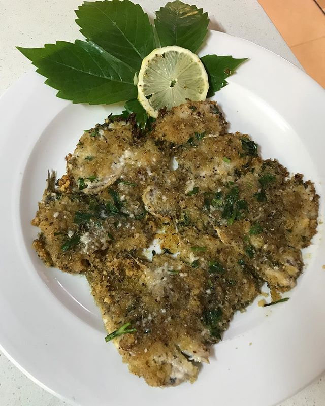Alici gratinate